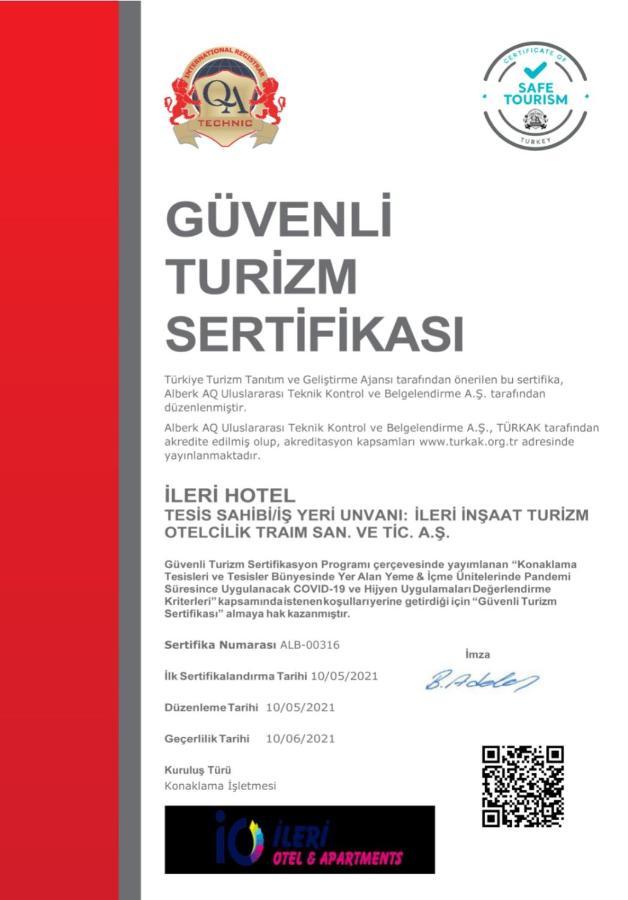 Ileri Hotel & Apartments Cesme Bagian luar foto